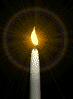 A candle shines bright in memory of John Henry White III .