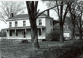 Vintage photo of Erin Shades, a Henrico County, Virginia structure that no longer exists.