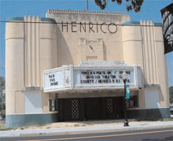 Henrico Theatre, Henrico County, Virginia.