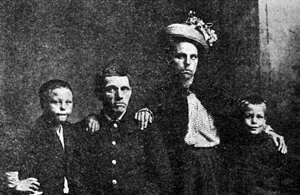 John and Mary York, and Mary's two sons.