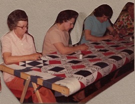 Varina Woman's Club create award-winning quilt.