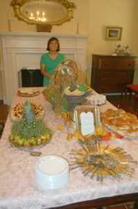 Lurline Wagner made the culinary creations.