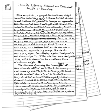 Dr. Manarin's manuscript