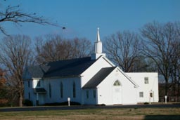 Deep Run Baptist Church in Three Chopt District, Henrico County, Virginia.