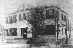 Ridge School circa 1907, in Three Chopt District, Henrico County, Virginia.