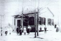 Ridge School, before 1907, in Three Chopt District, Henrico County, Virginia.