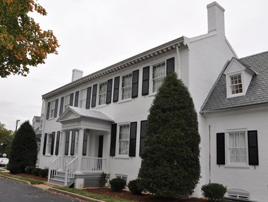 Dabbs House, photo courtesy of Henrico County government, located in Varina District, Henrico County, Virginia.