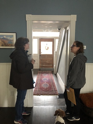 Hermitage School - foyer. Hermitage School - foyer.