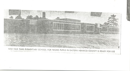 Article about new brick school ready for use.
