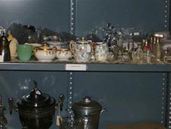 Henrico County historic collections on display.