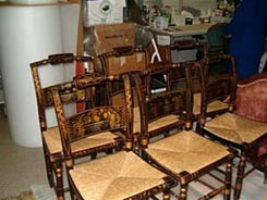Henrico County historic collections on display.