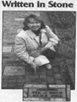 Vee Davis at Lewis Ginter Botanical Gardens.