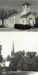 Some of the churches to be featured in the HCHS 2009 calender.