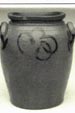 Stoneware jar attributed to Sweeney.