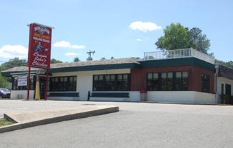 The original Aunt Sarahs Pancake House still stands on Route 1.