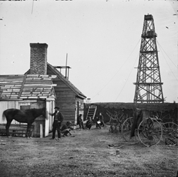 General Butler's observation tower near Dutch Gap on the James River.