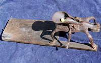 Antique cherry pitter.