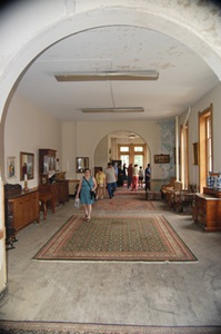 Downstairs of old Henrico County Courthouse.