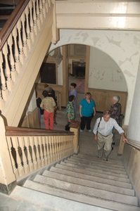 Stairwell of old Henrico County Courthouse.