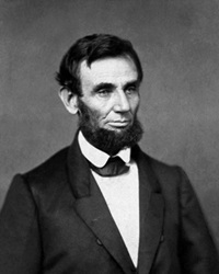 Abraham Lincoln.