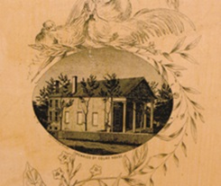 Early image of 2nd Henrico County courthouse.