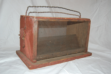 Another wooden fly trip, possibly used in a country store.