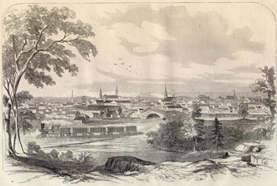 Petersburg engraving.