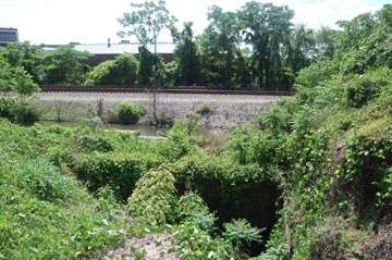 Site of original pump house today.