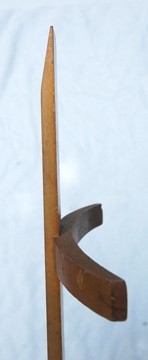 Arched crosspiece 7 inches long.