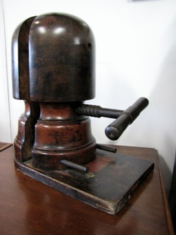 Victorian hat block.