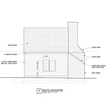 Meadow Farm South Elevation.