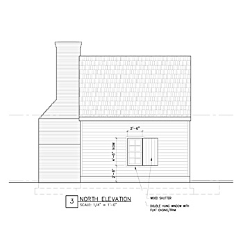Meadow Farm North Elevation.