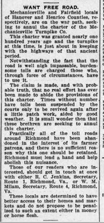 Southern Planter article