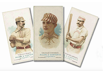 Lewis Ginter's cigarette cards.