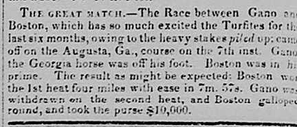 29 December 1840 Richmond Enquirer.