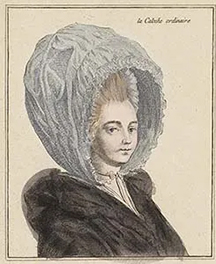 Calash bonnet.