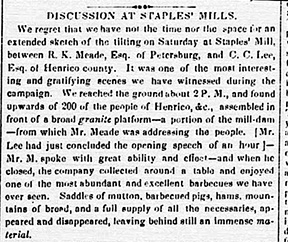 Richmond Enquirer, Sep 28 1852.