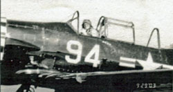 Arnim L. Harris flying older era airplane at Hanover, Virginia Airport in celebration of his 80th birthday.