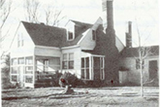 Nuckols House, circa 1930s or 1940s, in Three Chopt District, Henrico County, Virginia.