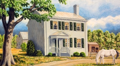 Dabbs House Print.
