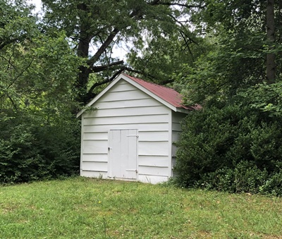 One of the outbuildings belonging to Fussell's Mill.